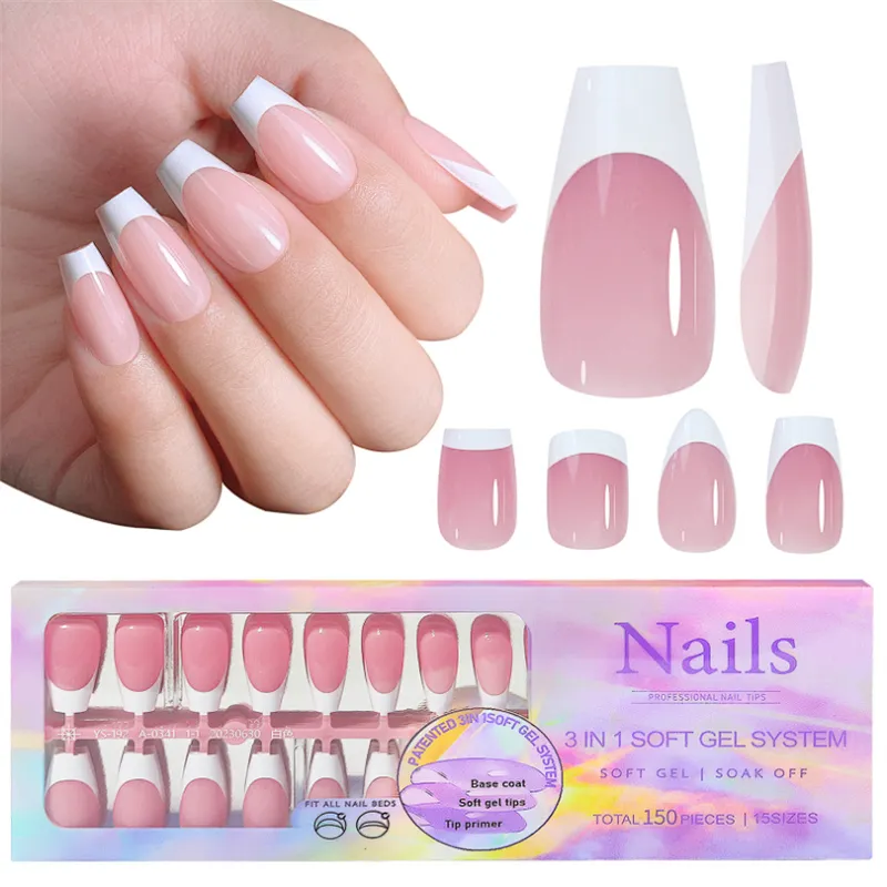 3 In 1 Soft Gel Coat Tips